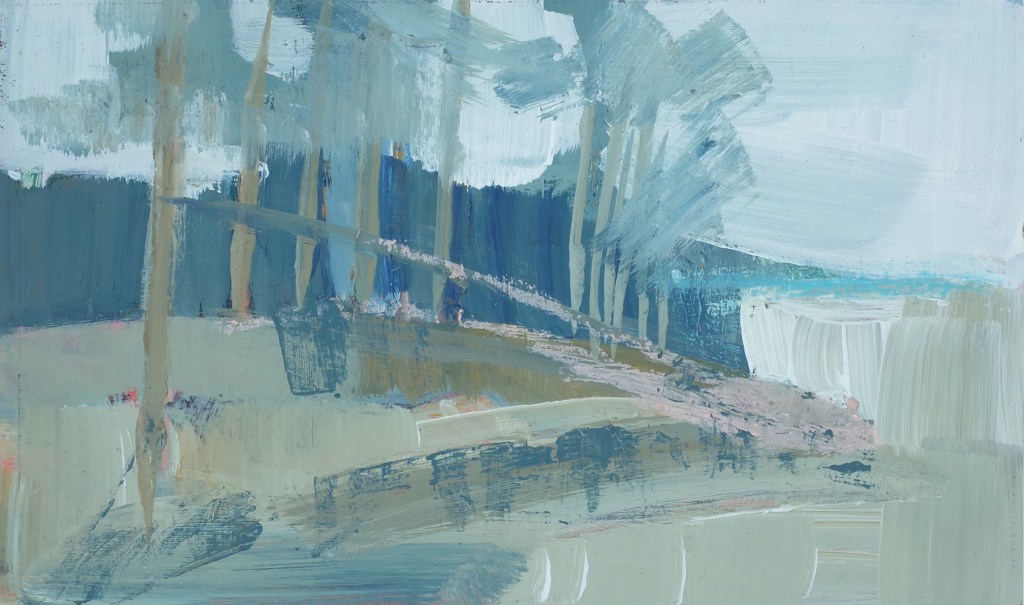 Angela Woof, Painting, Oil on Board.