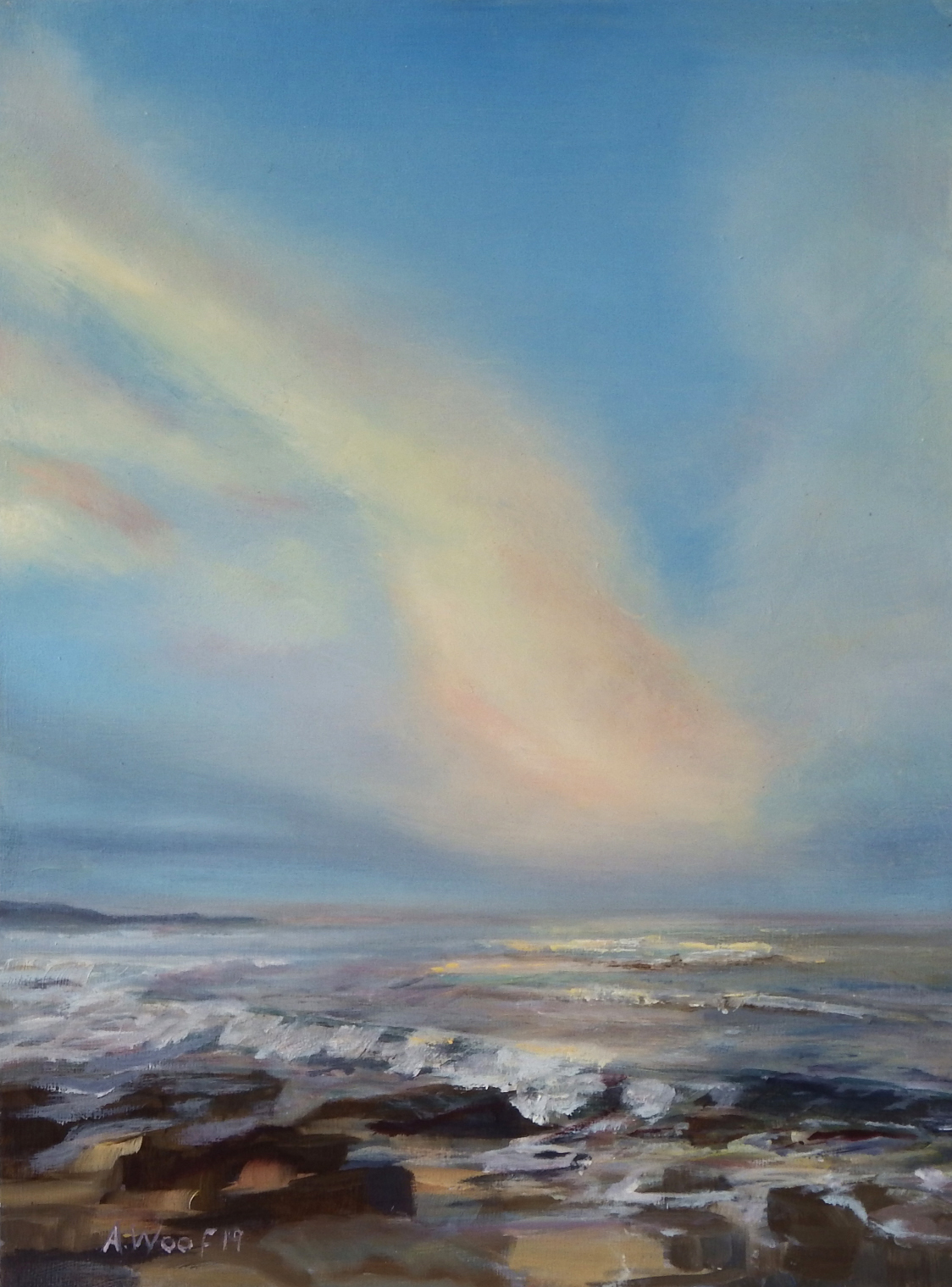 Angie Woof 'White Sands sunset'