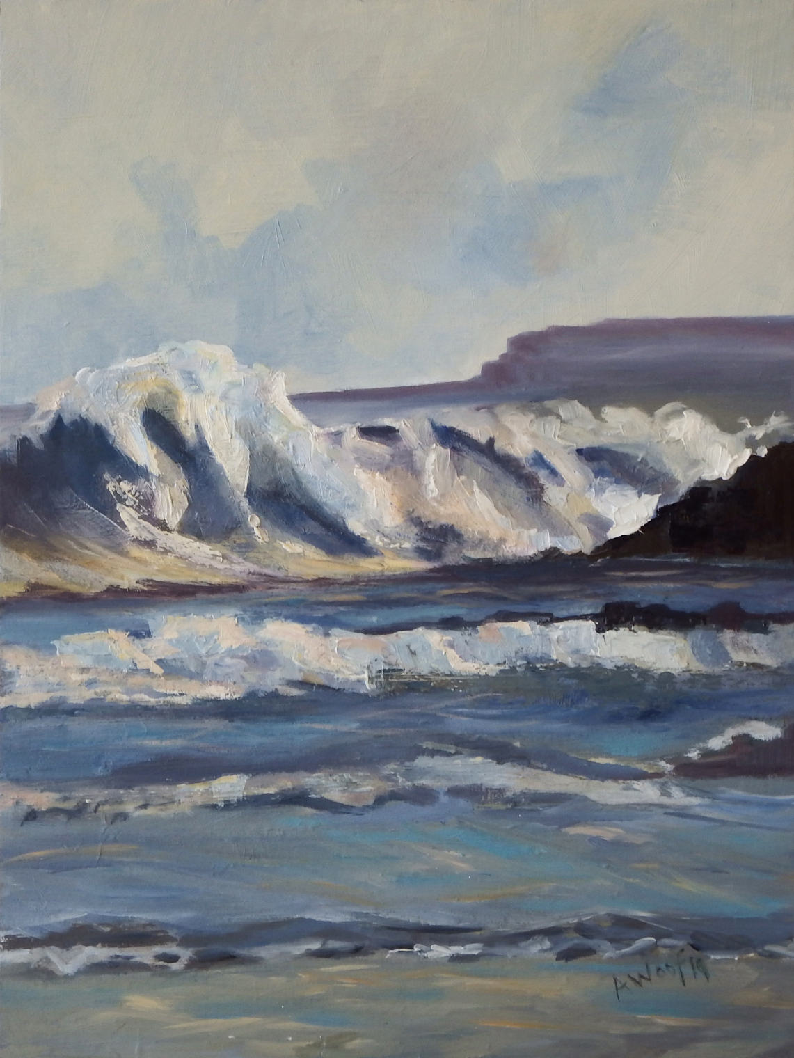 Angela Woof 'An east wind blows Coldingham'