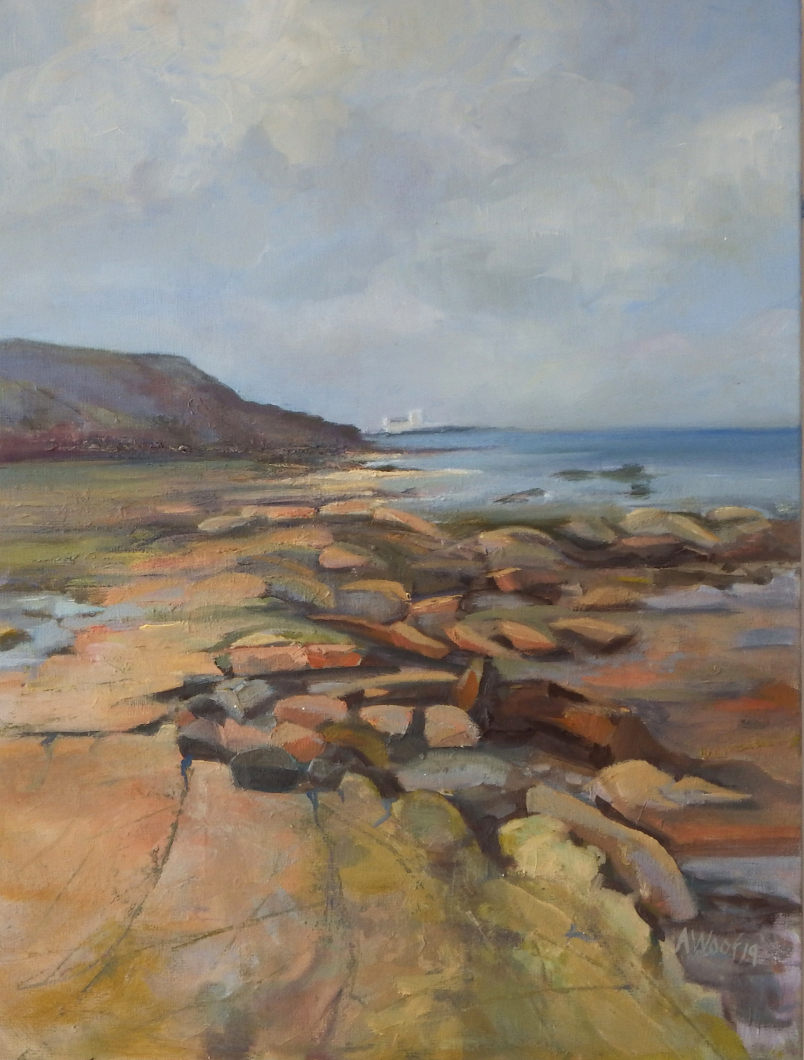 Angela Woof 'Dunglass towards Torness'